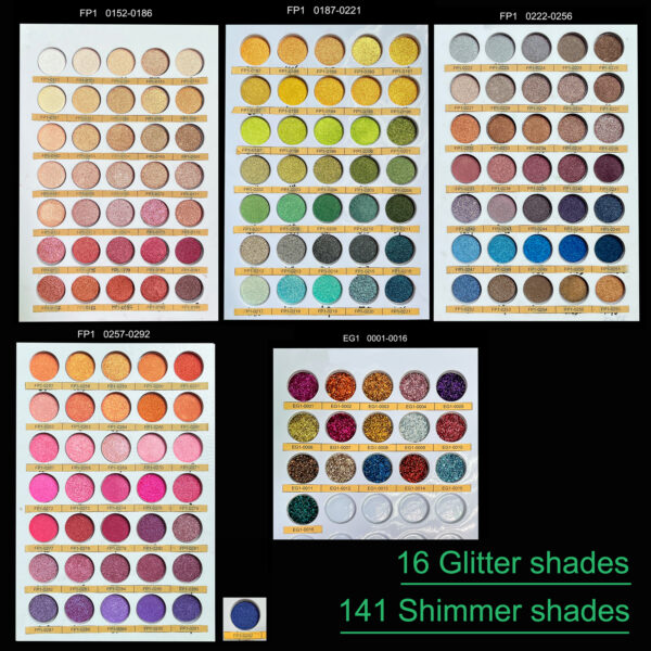 Private label eyeshadow palette makeup vender vegan cruelty-free eyeshadow custom logo create your own eyeshadow palette