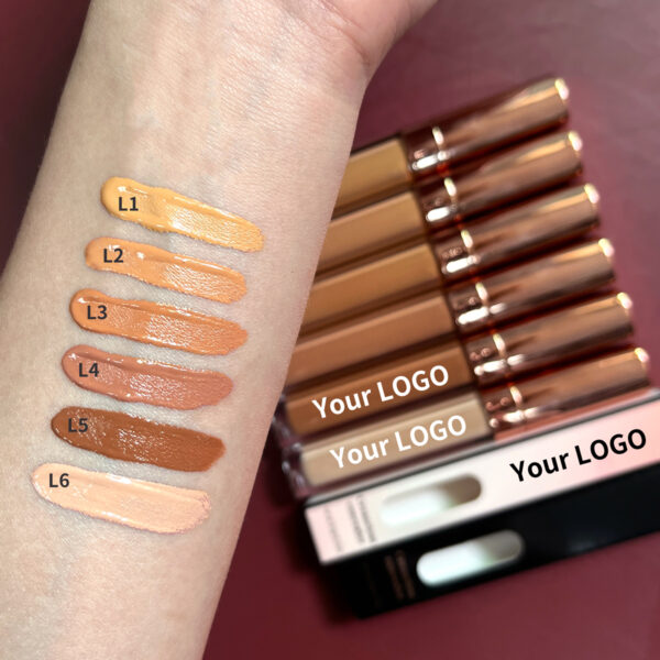 Custom logo vegan long lasting full coverage concealer private label matte natural waterproof makeup liquid concealer - Image 2