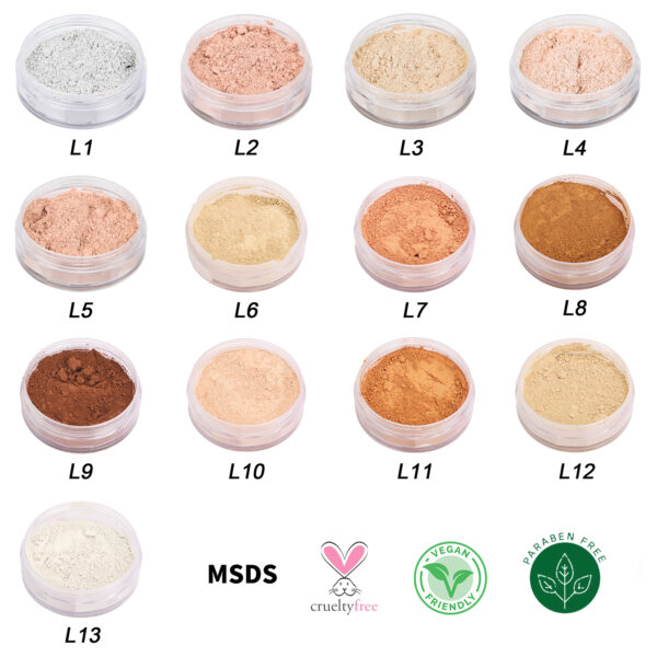 Wholesale makeup face setting powder vendor private label translucent vegan cruelty free loose setting powder - Image 3