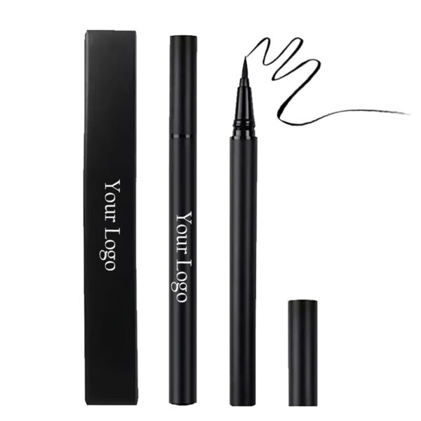 Custom logo private label waterproof vegan cruelty free long lasting liquid eyeliner