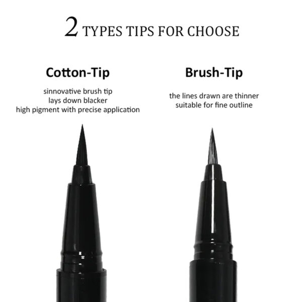 Custom logo private label waterproof vegan cruelty free long lasting liquid eyeliner - Image 3